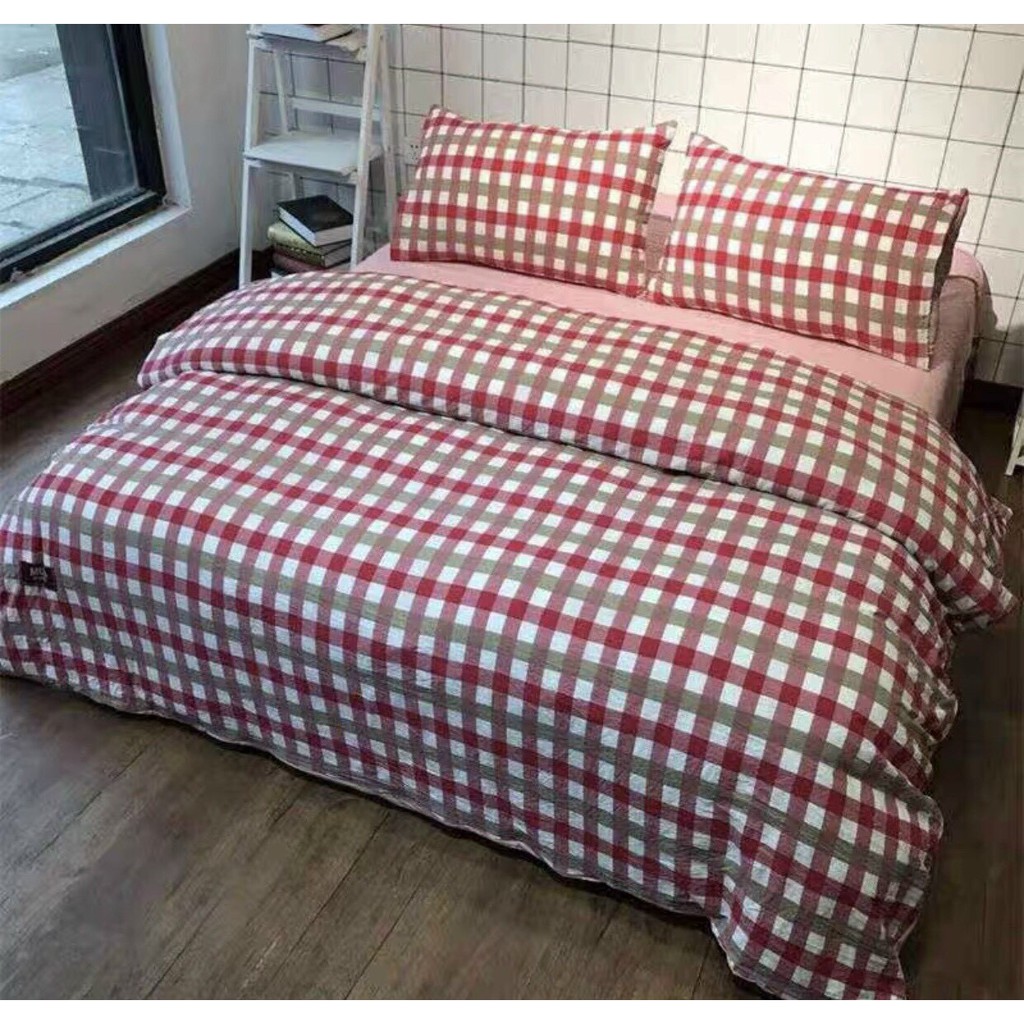 Vỏ chăn cotton poly kt 200*220 lồng ruột chăn sông Hồng siêu rẻ chuẩn kích thước