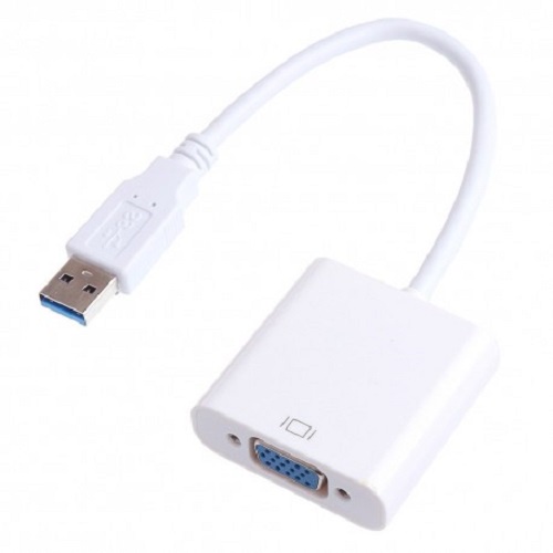 Cáp Chuyển Đổi USB to VGA USB to HDMI 3.0 dùng cho laptop máy tính ECOBA