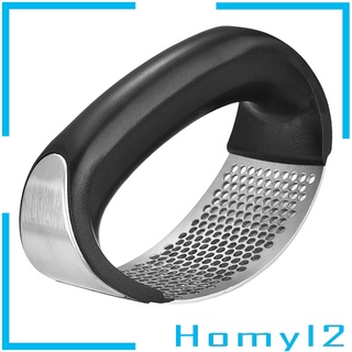 Kitchen Garlic Press Rocker Stainless Garlic Crusher Squeezer Gadget Durable