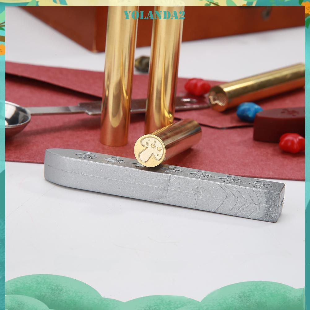 Con dấu sáp niêm phong bao thư bằng đồng thau thiết kế cổ điển