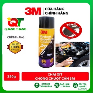 Chai xịt chống chuột 3M, Bình xịt đuổi chuột, Chống chuột ô tô Rodent Repellant Coating 89797 250G