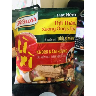 Hạt nêm từ thịt Knorr 2 gói 400g tặng hạt nêm chay nấm hương 100g