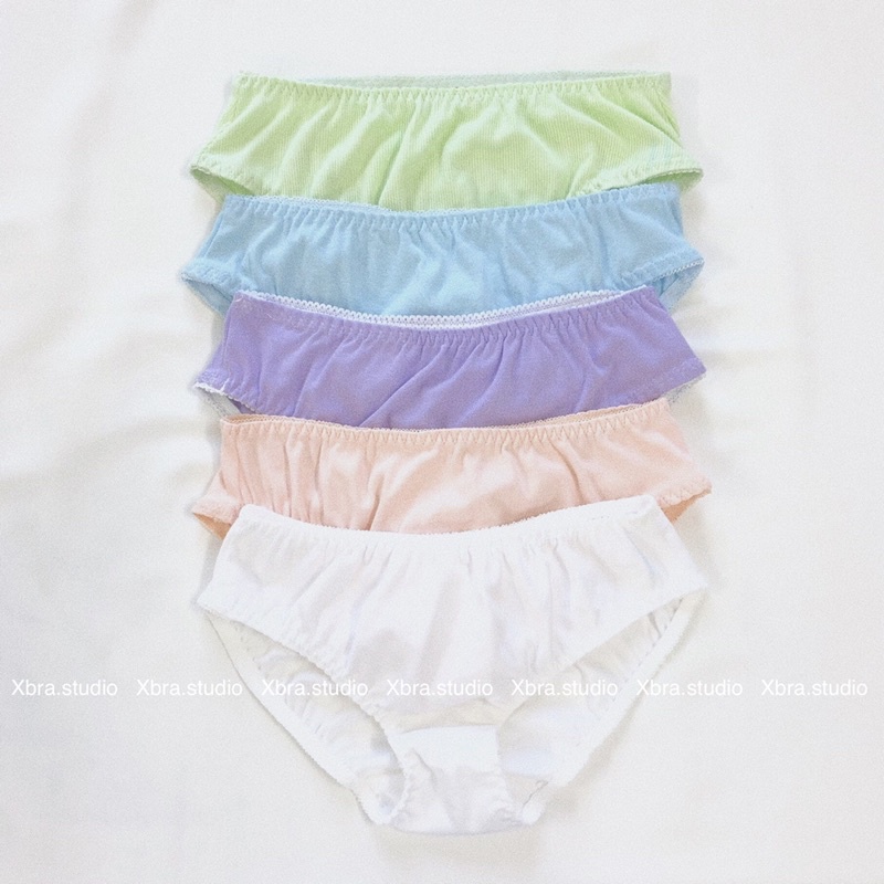 Quần lót cotton basic tone màu pastel dễ thương | WebRaoVat - webraovat.net.vn