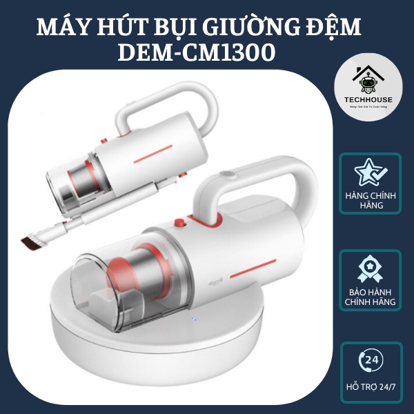 Máy hút bụi giường,đệm,thảm,sofa diệt khuẩn tia UV,3 đầu hút DEERMA CM1300