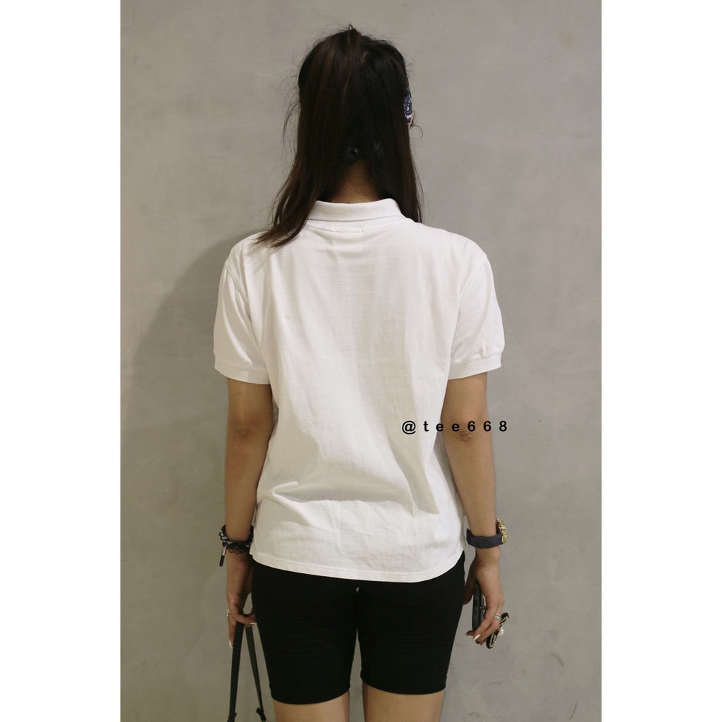 Áo Polo M L B chữ NY thêu, hàng unisex chất vải cá sấu Tee668