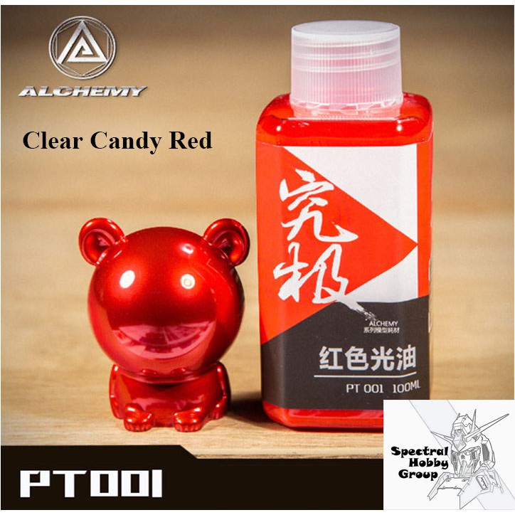 Sơn mô hình Alchemy Metallic Clear candy paint color Series màu kim loại UM 001 ... 014 Red Blue