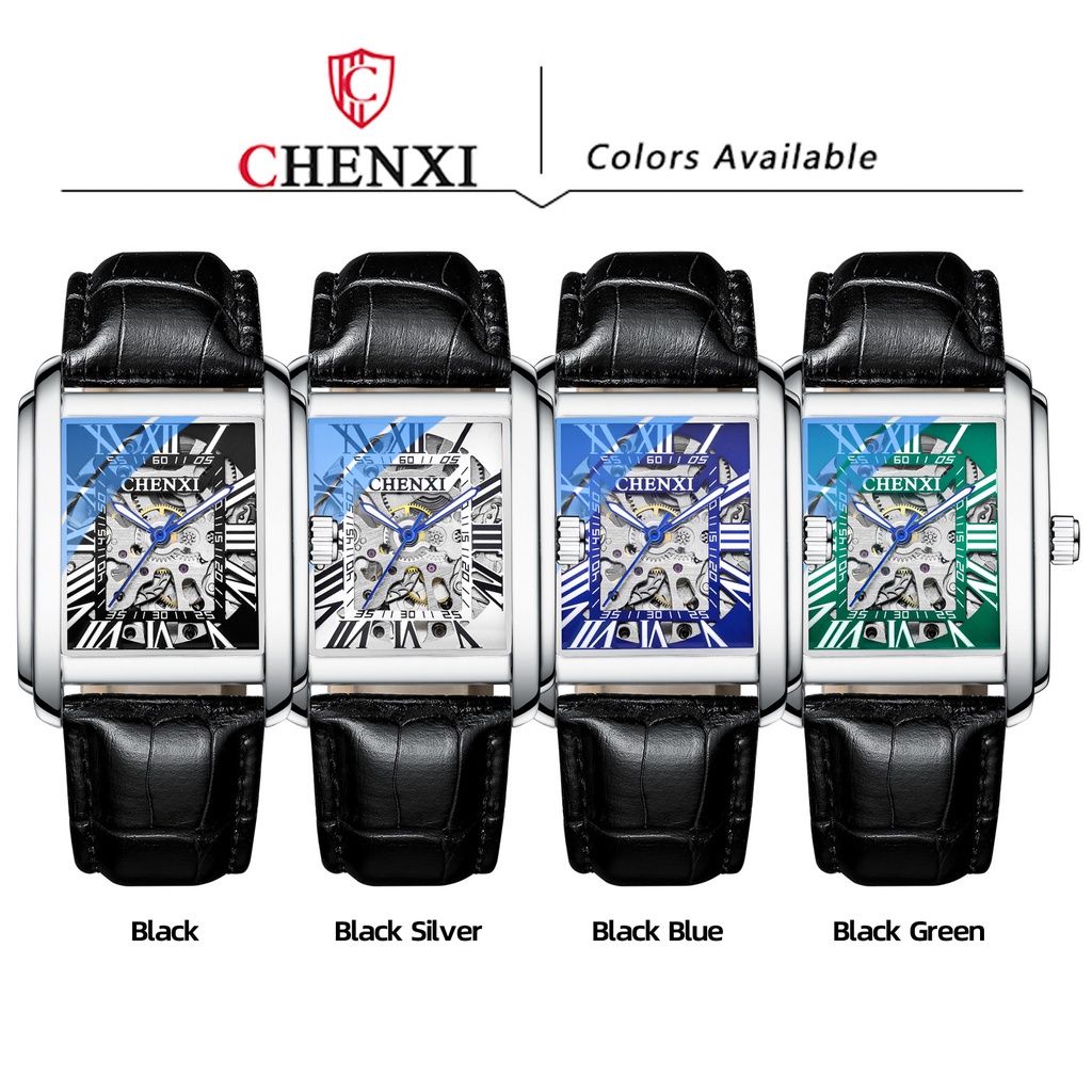 Đồng Hồ Cơ Tự Động CHENXI Chống Thấm Nước Sang Trọng Cho Nam
