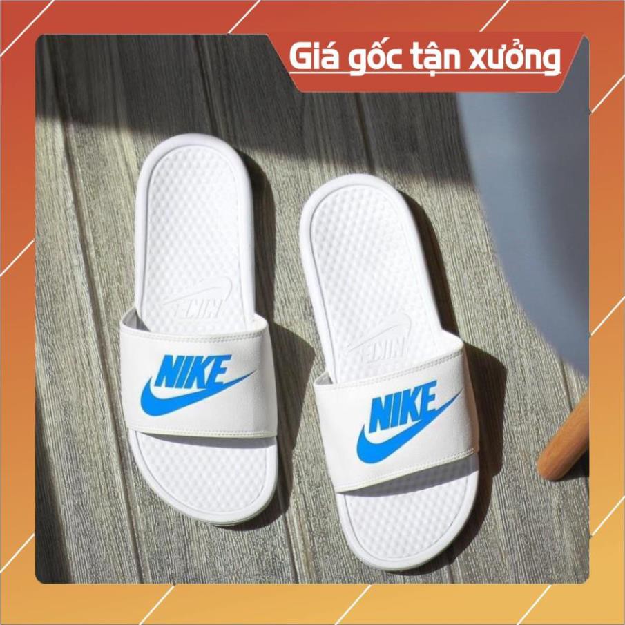 dép quai ngang nike-dành cho nam nữ đủ màu tặng hộp