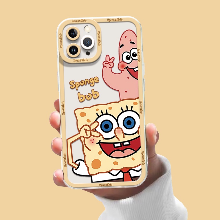 Ốp Điện Thoại Silicon TPU Mềm Trong Suốt In Họa Tiết Dễ Thương Cho IPhone 13 12 Pro Max 11 XS XR X 8 7 6S Plus