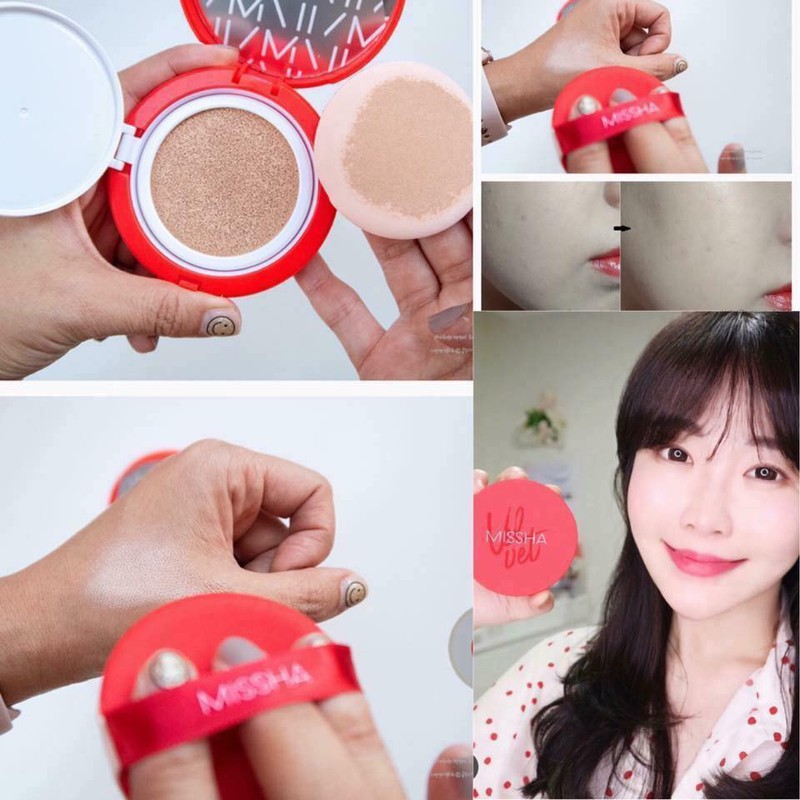 Phấn nước MISSHA VELVET FINISH CUSHION 2018 | BigBuy360 - bigbuy360.vn