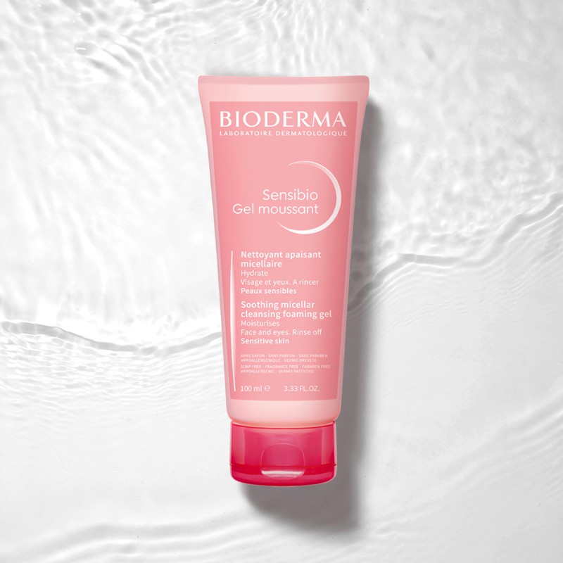 Gel Rửa Mặt Bioderma Sensibio Gel Moussant Tạo Bọt Cho Da Nhạy Cảm 100ml 200ml