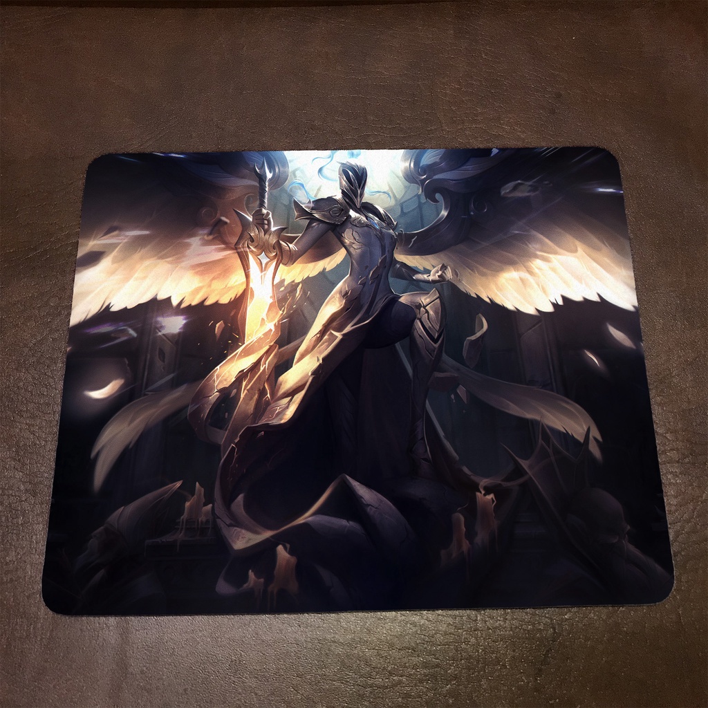 Lót chuột máy tính League of Legends KEYLE - Mẫu 2 Mousepad cao su êm ái, nhận in theo yêu cầu