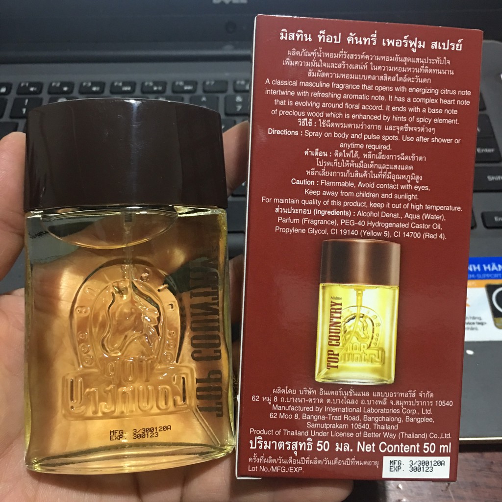 Nước Hoa Cao Cấp Top Country 50ml - Thái Lan | BigBuy360 - bigbuy360.vn