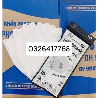 Khẩu trang KF94, 4 lớp An Phong HD Mask (Bịch 10 cái)
