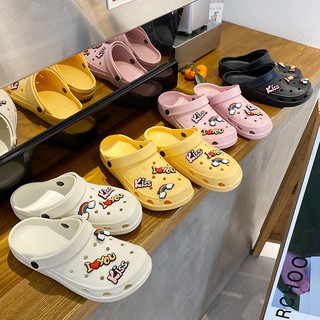 Dép Sục cross cá tính nhiều màu,tặng 6 sticker siêu kute D154