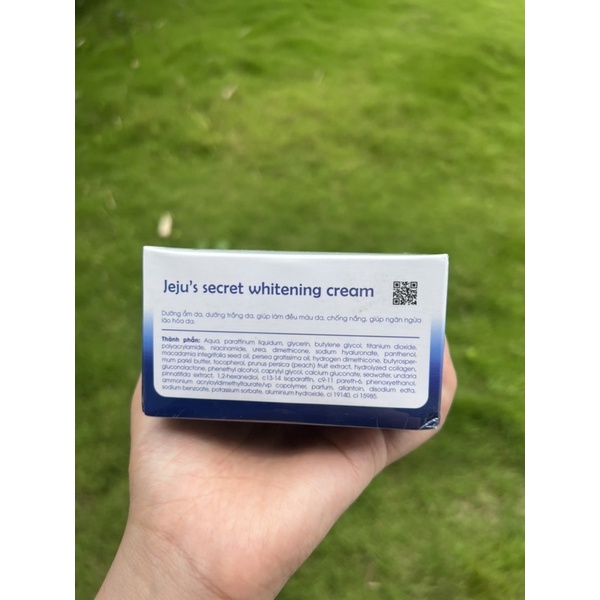 KEM BODY DƯỠNG TRẮNG TOÀN THÂN JEJU’S SECRET WHITENING CREAM NARGUERITE - kem body narguerite