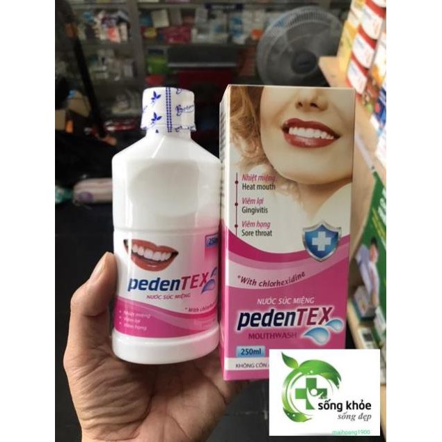 SÚC MIỆNG PEDENTEX 250ml-giảm nhiệt miệng, hôi miệng