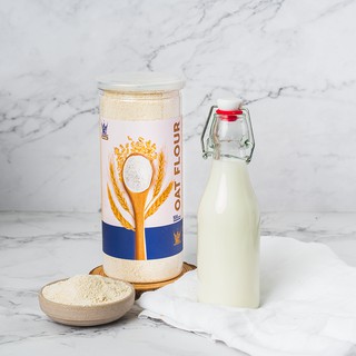 Bột Yến mạch tươi orgranic VUA YẾN MẠCH nguyên chất nhập khẩu Úc chuyên dùng nấu cháo yến mạch, ăn kiêng 500gr