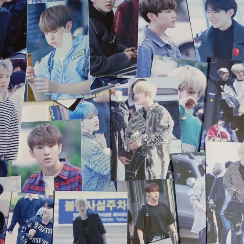 Lomo card 36 ảnh thành viên Seventeen Hoshi fashion style