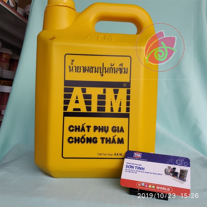 Phụ gia Chống Thấm ATM 4.5L