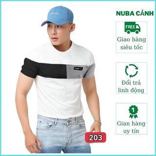 Áo thun nam polo mẫu mới đẹp giá rẻ,áo phông TCS 203
