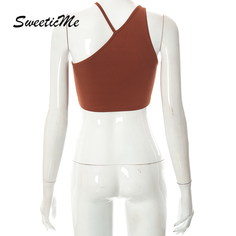 Áo Crop Top Mới Của Phụ Nữ Sweeticme   Sexy