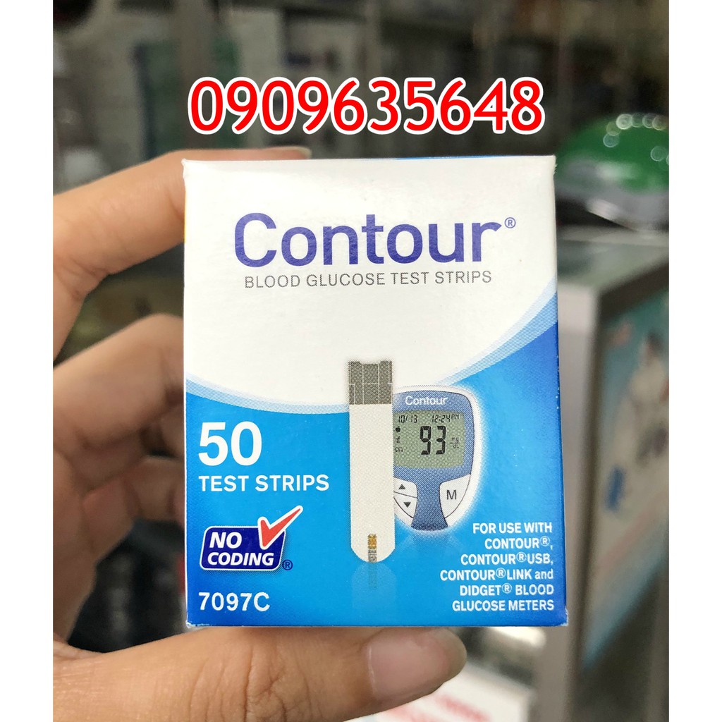 Que thử đường huyết Bayer Contour