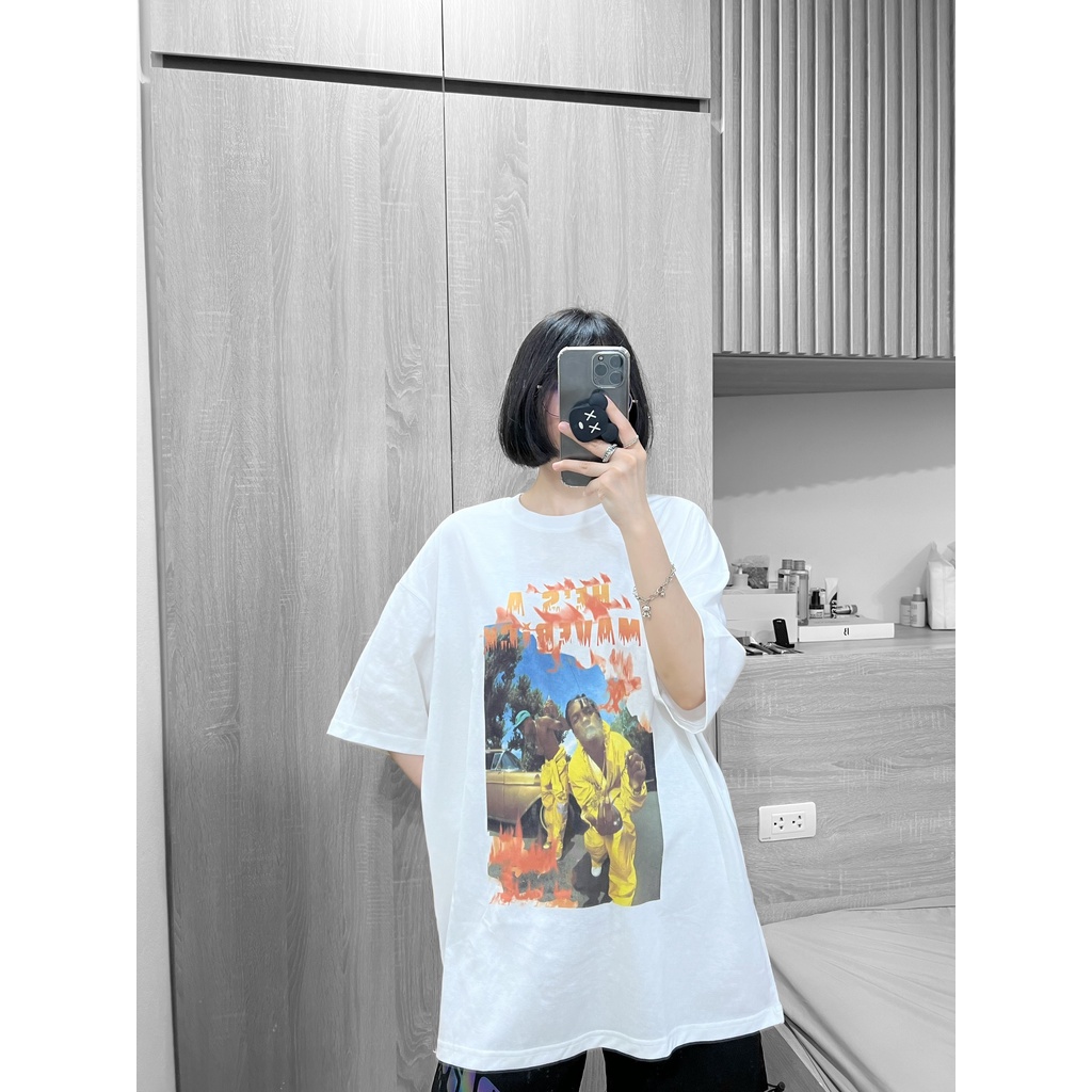 Áo thun tay lỡ nam nữ MEANSTORE phông in hình 100% cotton vải mát form rộng phong cách Ulzzang - Ảnh thật