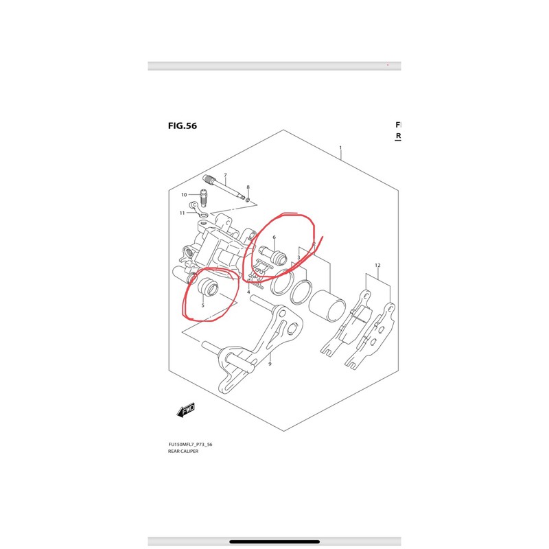 CAO SU HEO DẦU SAU SATRIA FI-RAIDER FI -150
