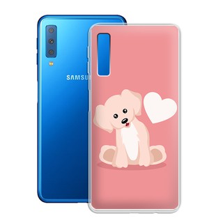 Ốp lưng Samsung Galaxy A7 2018 / A750 in họa tiết anime chibi dễ thương - 01029 Silicone Dẻo