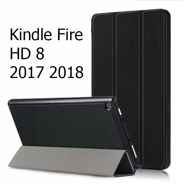 Bao Da Amazon Kindle Fire HD 8 2017 2018 Cover Cho Máy Tính Bảng
