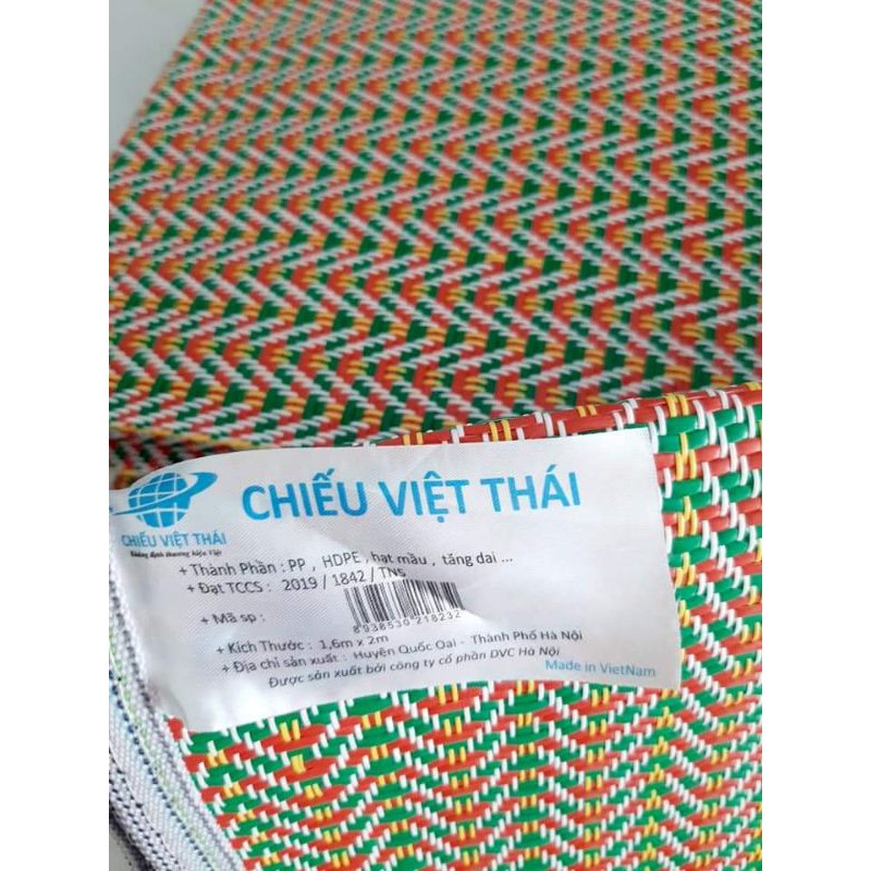 CHIẾU NHỰA CAO CẤP VIỆT THÁI 1m8 x 2m