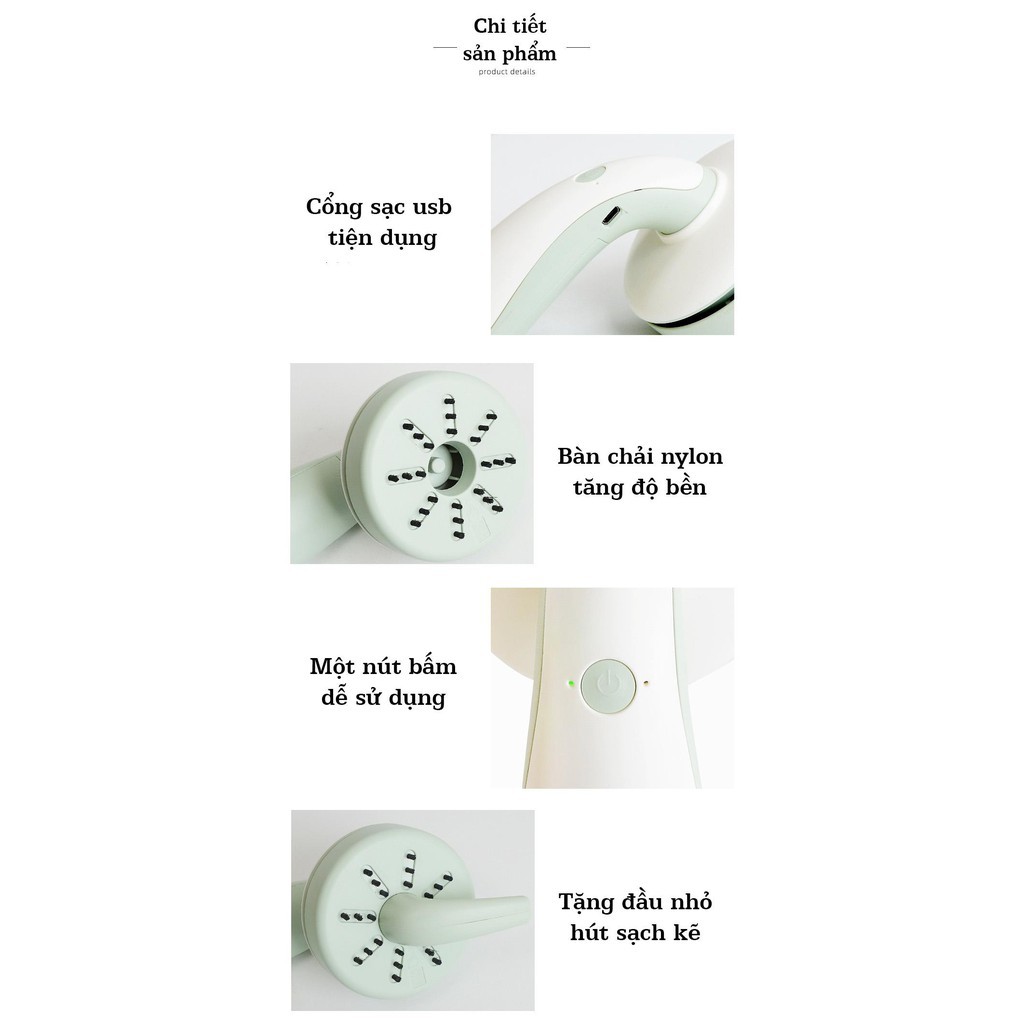 Máy hút bụi mini cầm tay tiện dụng trong văn phòng, oto, gia đình. Vệ sinh bàn làm việc, máy tính | BigBuy360 - bigbuy360.vn