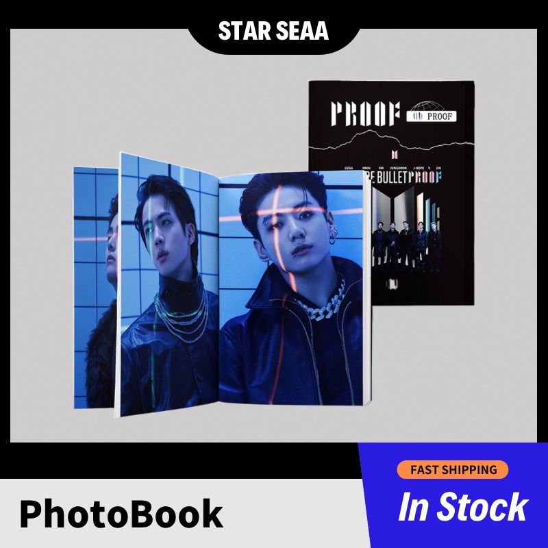 【BTS】PHOTOBOOK BTS PB PROOF Album Ảnh Nhóm Nhạc Bts deco kit BE