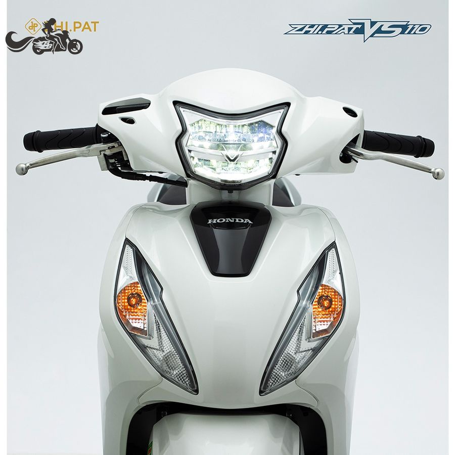 Đèn Pha Led 2 Tầng Xe Vision 2020-2022. Hàng Chính Hãng Bảo Hành Zhi.Pat Cao Cấp, Siêu Sáng. 2 Màu Trắng Bạc &amp; Đen Khói