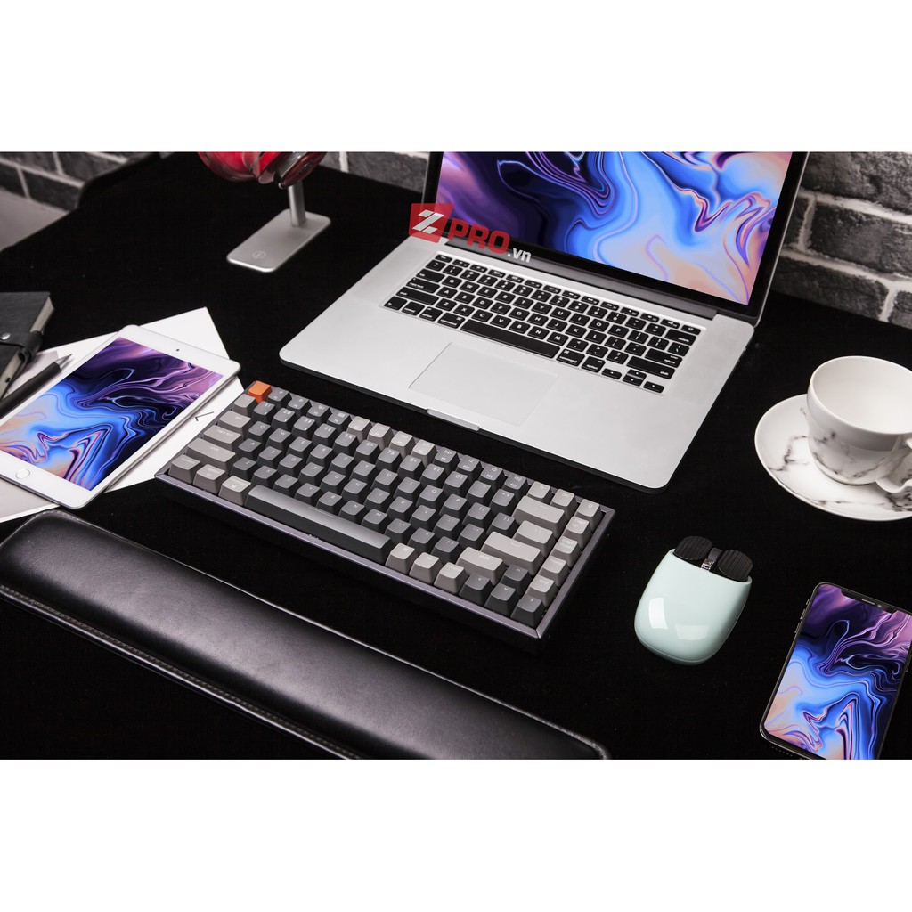 Bàn phím cơ Keychron K2 RGB Light - Aluminum | BigBuy360 - bigbuy360.vn