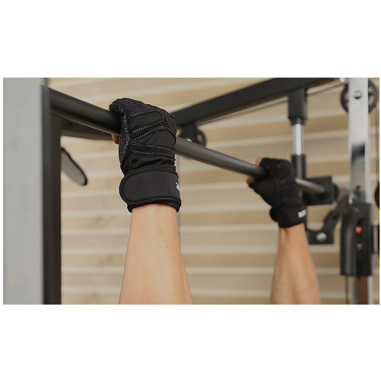Bán buôn - Aolikes AL109  Găng tay tập gym cao cấp, có cuốn cổ tay, đệm lòng bàn tay chống trượt chuyên gym