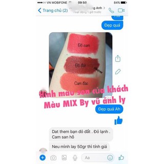 [qtmn] -  Màu đỏ rượu làm son HandMade
