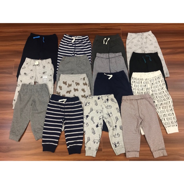 Quần thun dài xuất khẩu cho bé 3m-24m