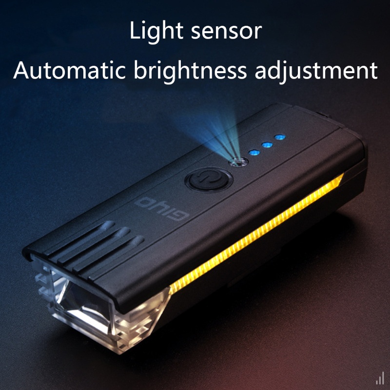 Đèn LED Sạc USB Tích Hợp Còi Xe Đạp Leo Núi