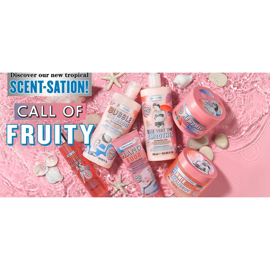 Sữa dưỡng thể Soap and Glory Call of Fruity The Way She Smoothes Softening Body Lotion 500ml