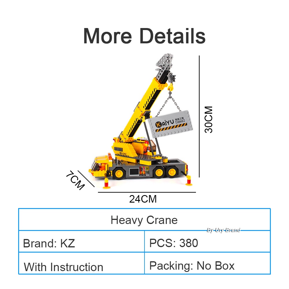 ✟Bộ Đồ Chơi Lắp Ráp Lego Xe Tải Cần Cẩu Dành Cho Bé