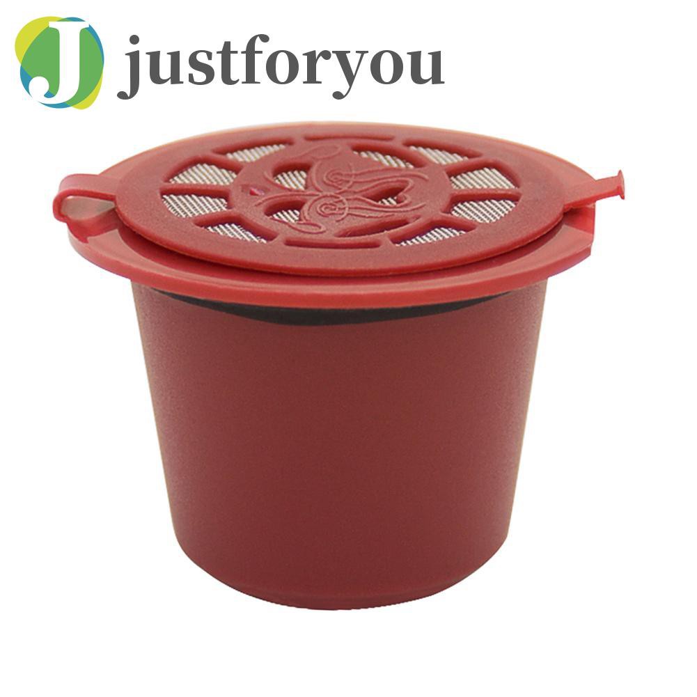 Justforyou2 Reusable Refill Coffee Capsule Filter Shell for Nespresso Coffee Machine