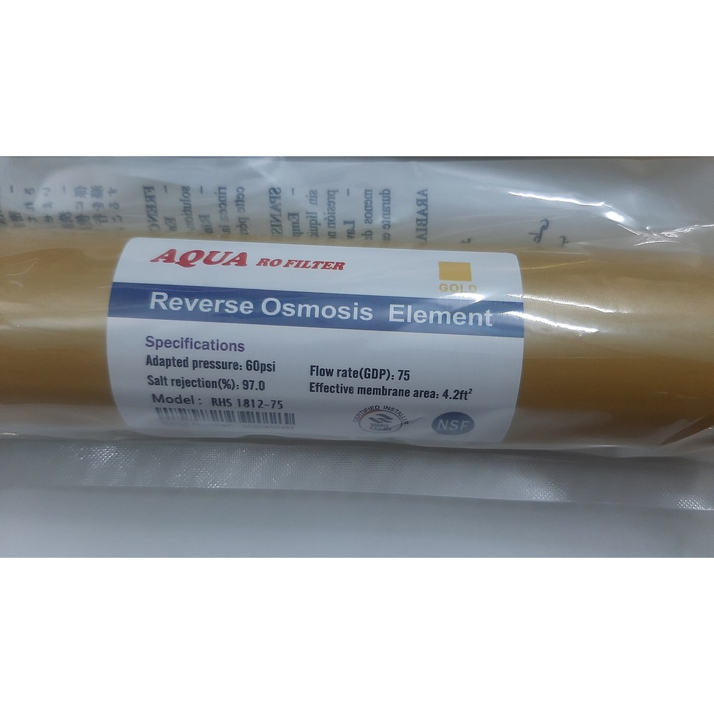 Lõi lọc RO Aqua - Màng lọc RO Aqua - Lõi lọc số 4 Aqua dùng cho máy lọc nước RO các loại đều được