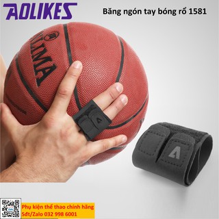 Băng bảo vệ ngón tay chơi bóng rổ chính hãng Aolikes 1581 (2 ngón) capsactu