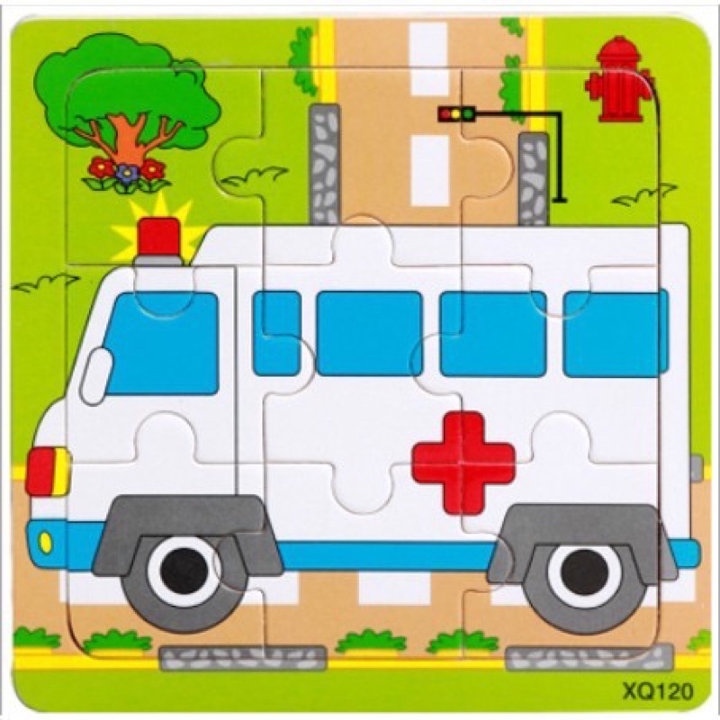 [ 9 miếng] Đồ chơi tranh ghép hình 9 miếng gỗ puzzle,ghép hình, tranh xếp hình