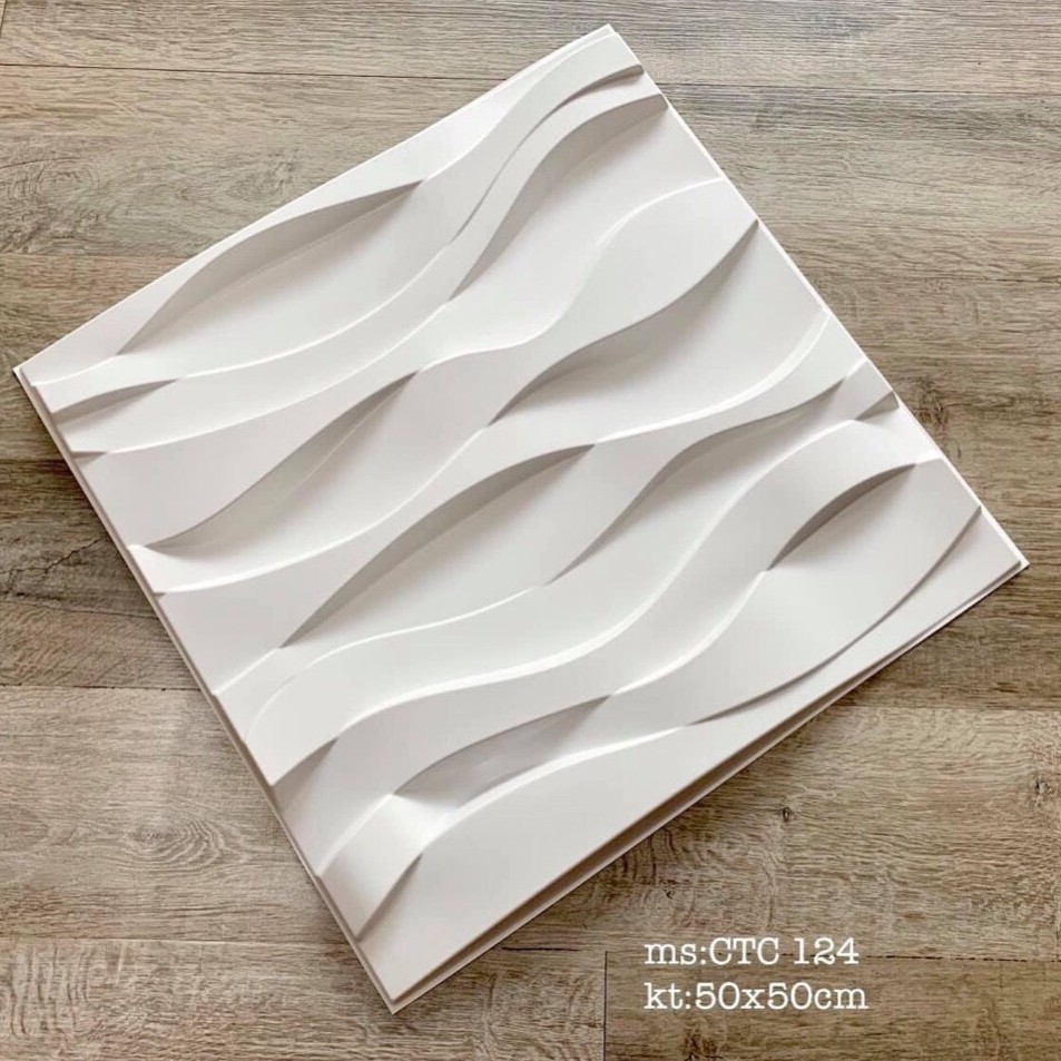 Tấm ốp tường 3D nhựa PVC 50x50cm