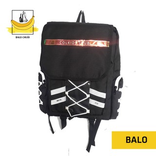 Balo phản quang Season 4 - Balo Colkids SS4 CND unisex Trắng + Đen [ Full Tag ]