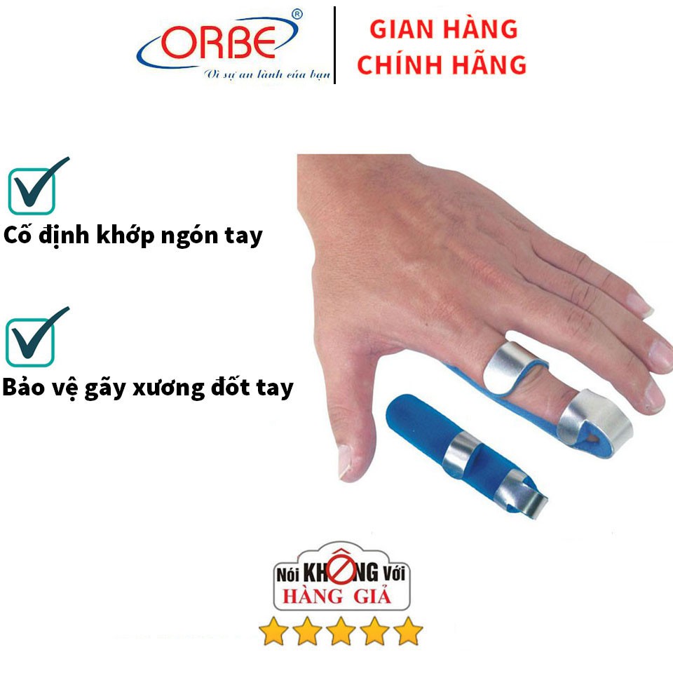 Nẹp bóng chày ORBE hỗ trợ cố định khớp ngón tay, bảo vệ gãy xương đốt tay