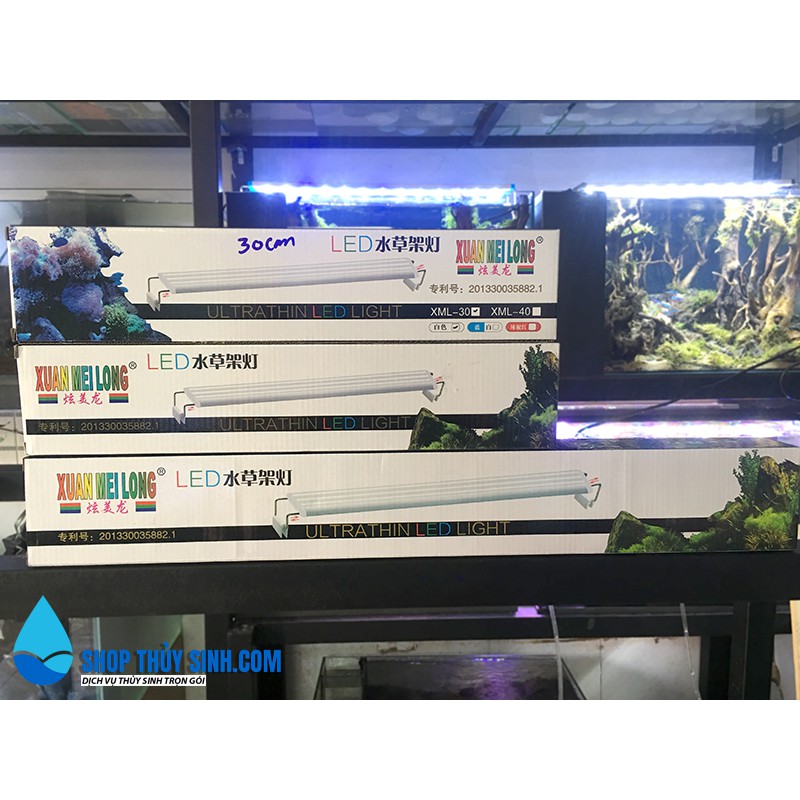 Đèn led cho hồ thủy sinh và cá cảnh XuanMeiLong nhiều kích thước